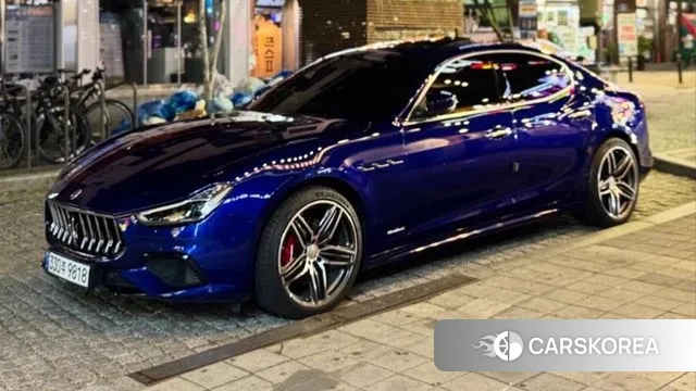 Maserati Ghibli 2020 Синий из Кореи