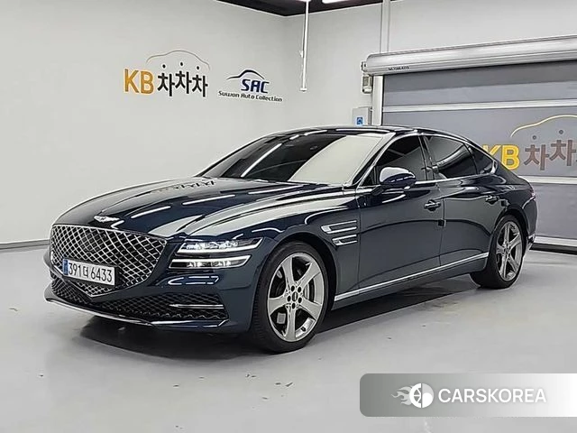 Genesis G80 (RG3) 2021 Синий из Кореи