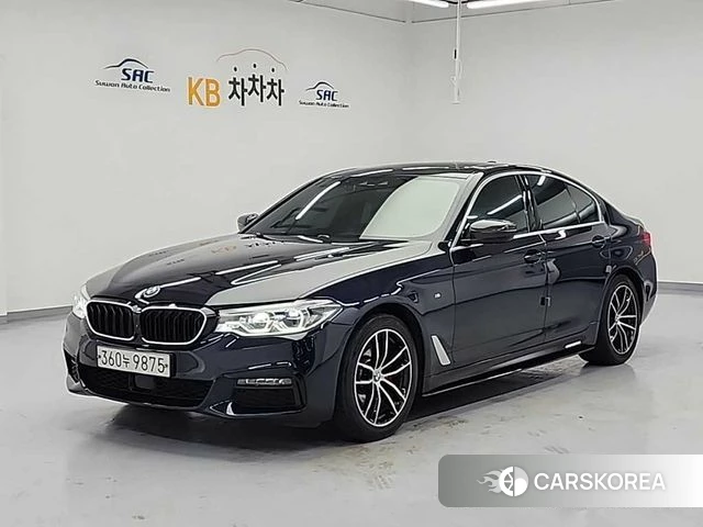 BMW 5 Series (G30) 2020 Черный из Кореи