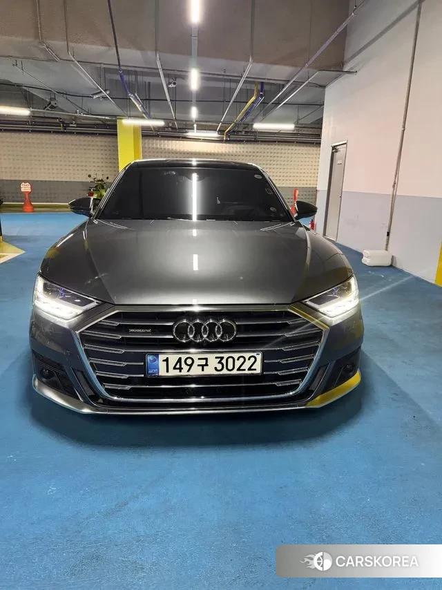 Audi A8 (D5) 2020 Серый из Кореи