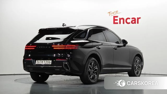 Genesis GV70 2021 Черный из Кореи