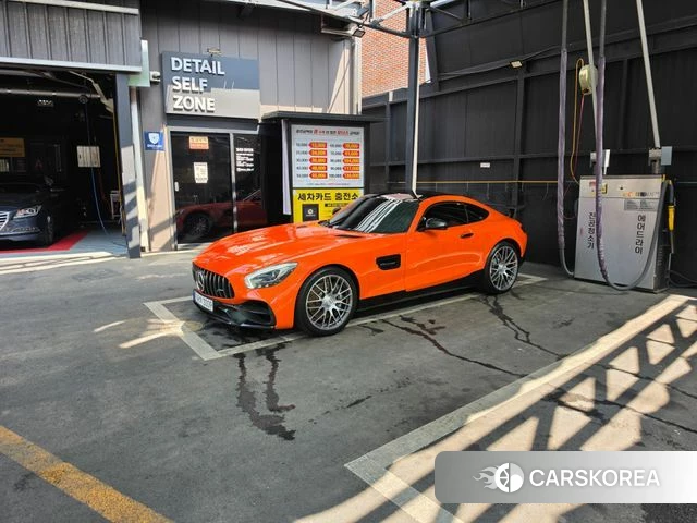 Mercedes-Benz AMG GT 2018 Черный из Кореи