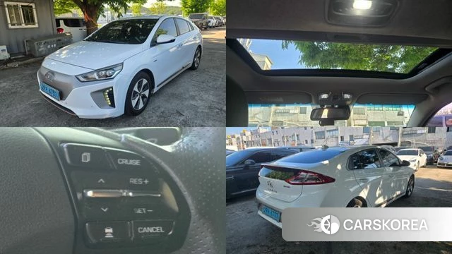 Hyundai Ionic Electric 2018 Белый из Кореи