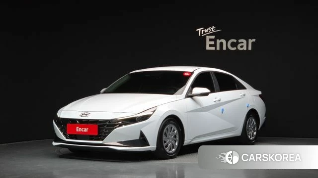 Hyundai Avante (CN7) 2022 Белый из Кореи