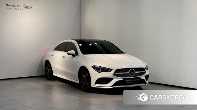 Mercedes-Benz CLA-Class C118 2023 Белый из Кореи