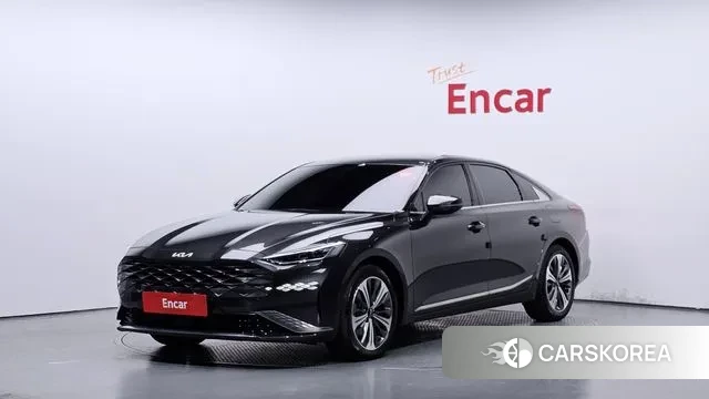 Kia K8 Hybrid 2023 Серый из Кореи