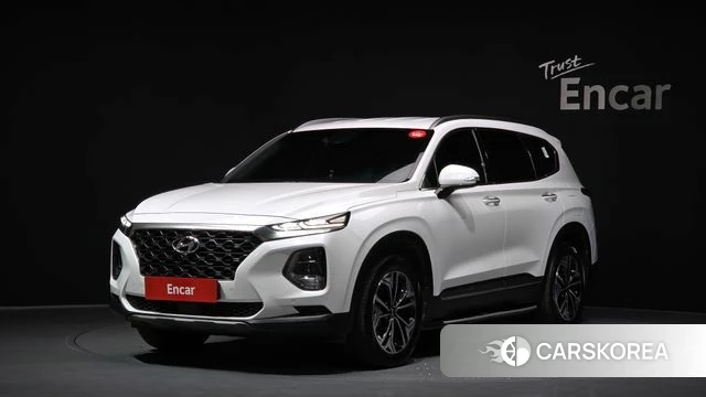 Hyundai Santa Fe TM 2019 Белый из Кореи