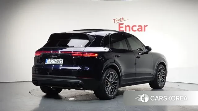 Porsche Cayenne (PO536) 2022 Синий из Кореи