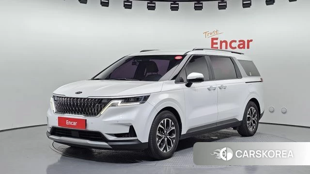 Kia Carnival 4th generation 2021 Белый из Кореи