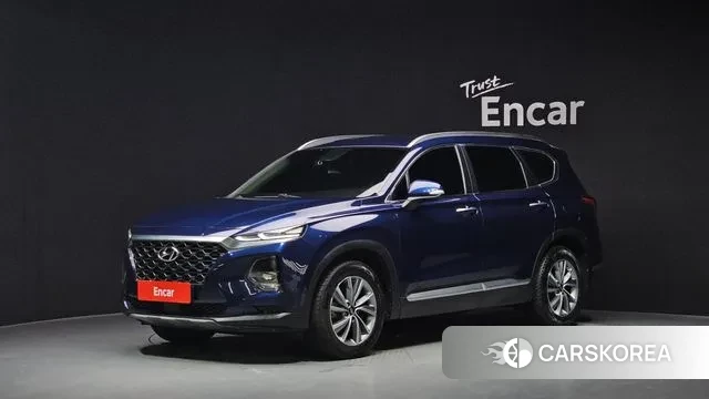 Hyundai Santa Fe TM 2019 Синий из Кореи
