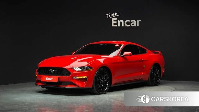 Ford Mustang 2021 Красный из Кореи