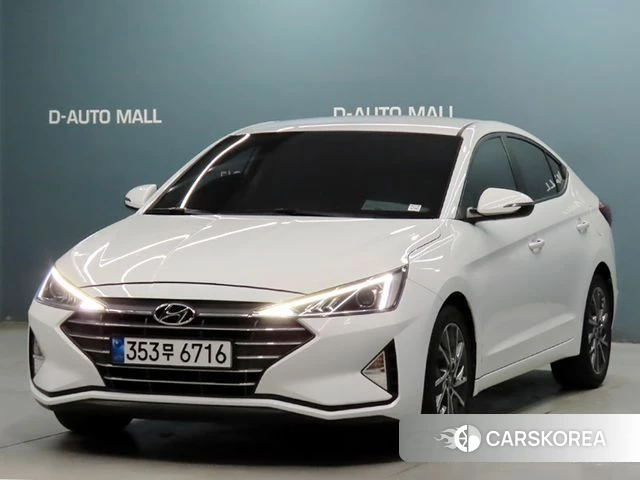 Hyundai The New Avante AD 2019 Белый из Кореи