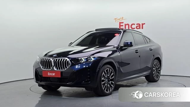 BMW X6 (G06) 2025 Черный из Кореи