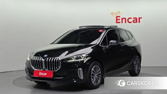 BMW 2 Series Active Tourer (U06) 2022 Черный из Кореи