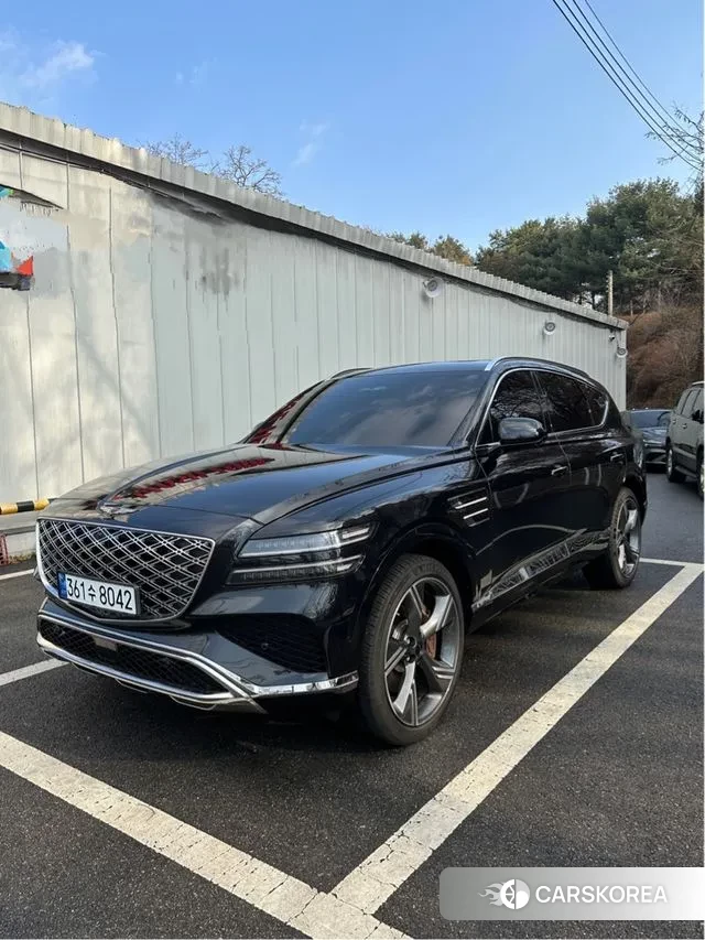 Genesis GV80 2024 Черный из Кореи