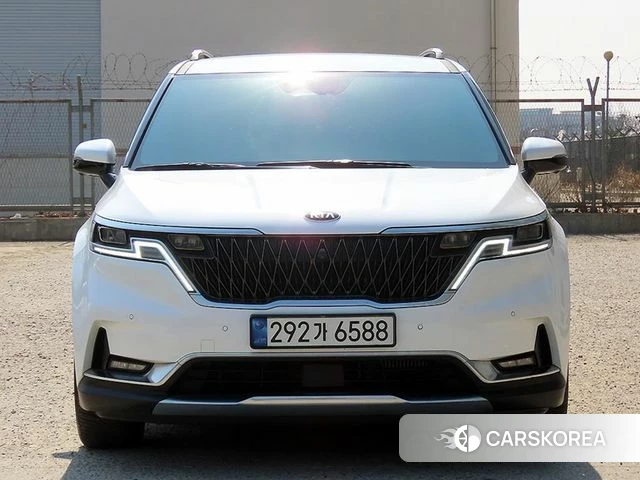 Kia Carnival 4th generation 2020 Белый из Кореи