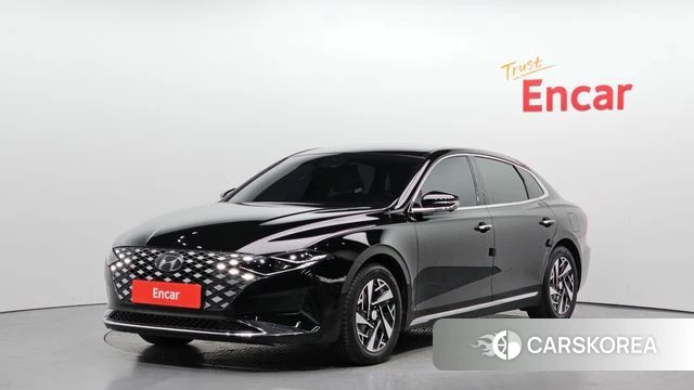 Hyundai The New Grandeur IG Hybrid 2021 Черный из Кореи