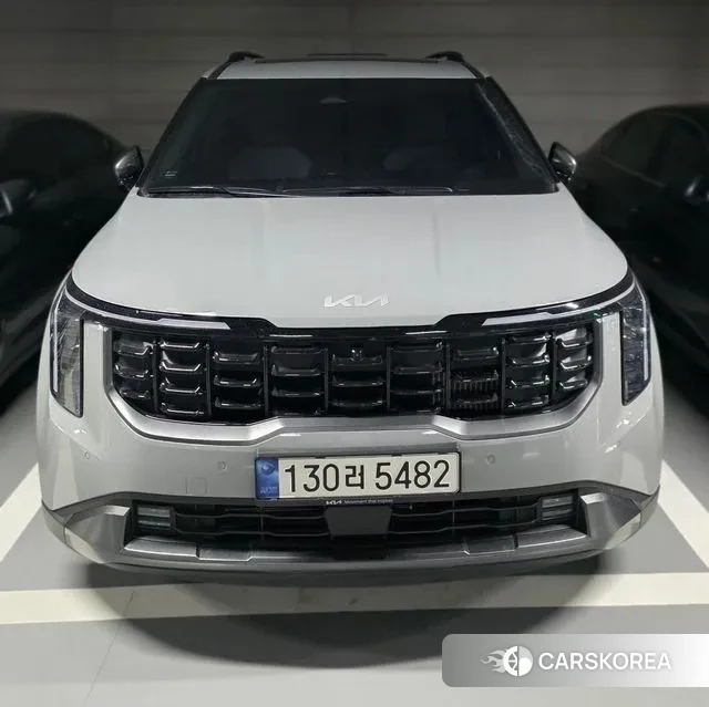 Kia The New Carnival 4th Generation 2024 Серебристо-серый из Кореи