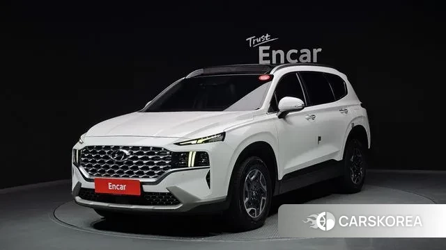 Hyundai The New Santa Fe 2021 Белый из Кореи