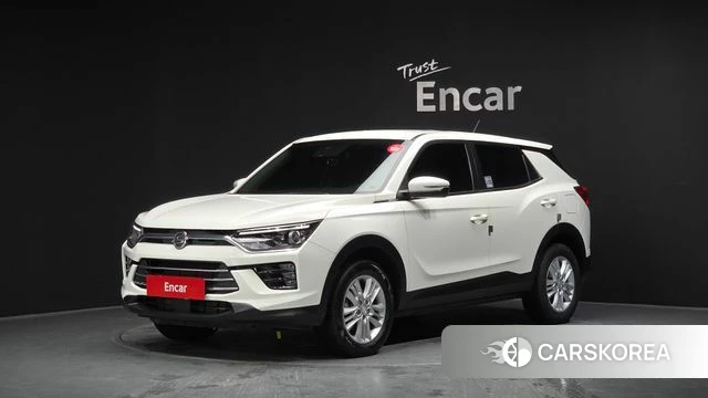 Ssangyong Beautiful Korando 2020 Белый из Кореи
