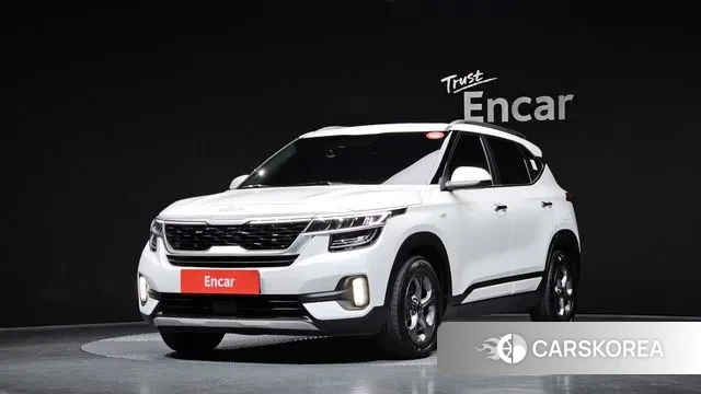 Kia Seltos 2021 Белый из Кореи