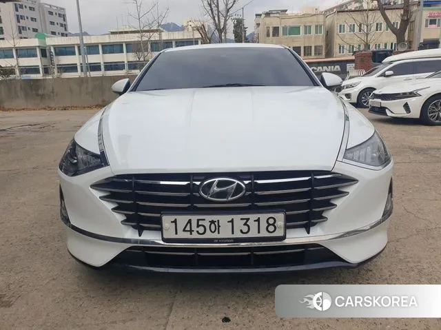 Hyundai Sonata (DN8) 2019 Белый из Кореи