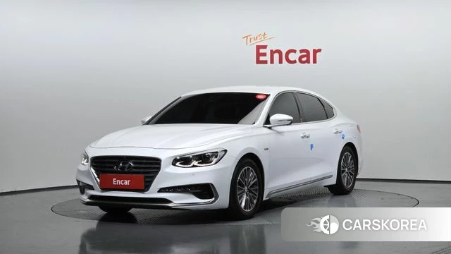 Hyundai Grandeur IG Hybrid 2019 Белый из Кореи