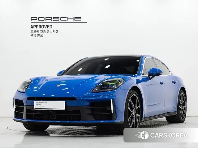 Porsche Panamera (972) 2024 Синий из Кореи