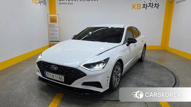 Hyundai Sonata (DN8) 2022 Белый из Кореи