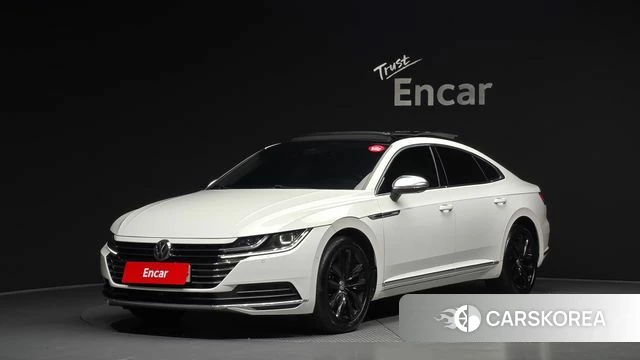 Volkswagen Arteon 2019 Белый из Кореи