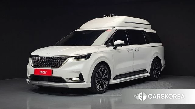Kia Carnival 4th generation 2021 Белый из Кореи