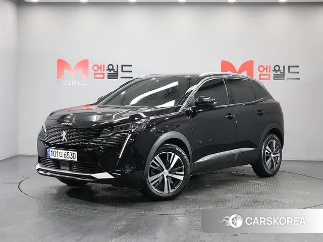 Peugeot 3008 second generation 2022 Черный из Кореи