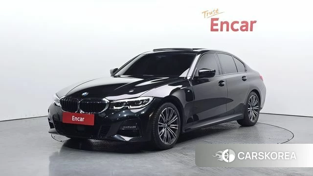 BMW 3 Series (G20) 2021 Черный из Кореи