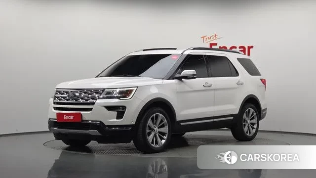 Ford Explorer 2018 Белый из Кореи