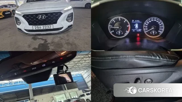 Hyundai Santa Fe TM 2019 Белый из Кореи