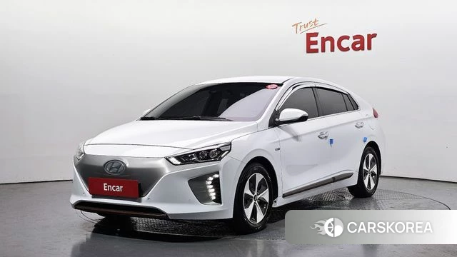 Hyundai Ionic Electric 2018 Белый из Кореи