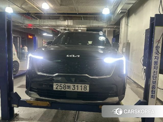 Kia The New Sorento 4th Generation 2023 Черный из Кореи