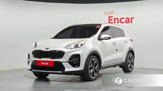 Kia Sportage The Bold 2018 Белый из Кореи