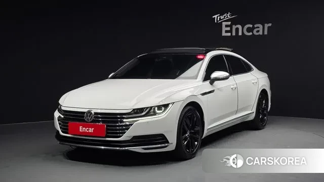 Volkswagen Arteon 2019 Белый из Кореи