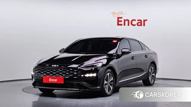 Kia K8 Hybrid 2021 Черный из Кореи