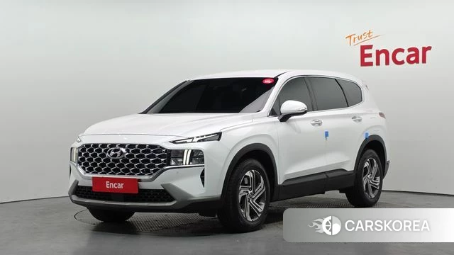 Hyundai The New Santa Fe 2021 Белый из Кореи