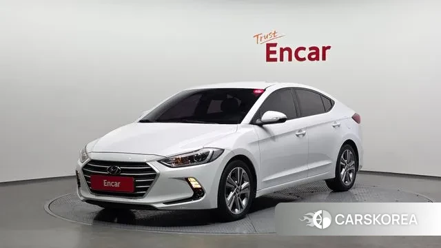 Hyundai Avante AD 2018 Белый из Кореи