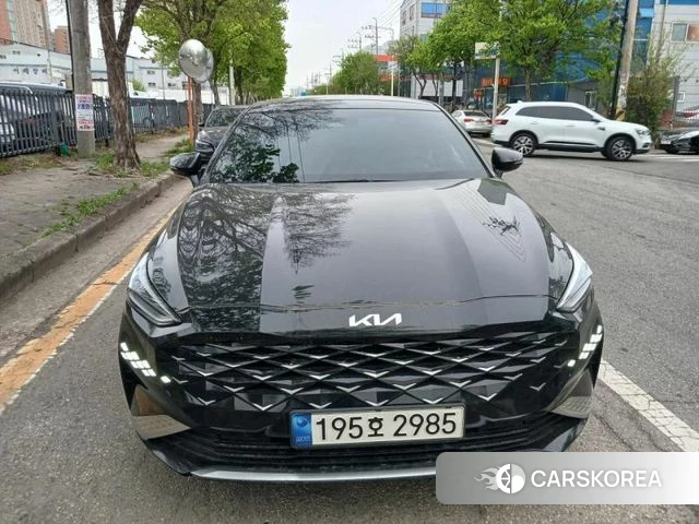 Kia K8 Hybrid 2023 Черный из Кореи