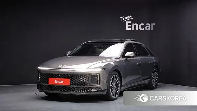 Hyundai Grandeur Hybrid (GN7) 2023 Серый из Кореи