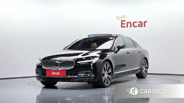 Volvo S90 2022 Черный из Кореи
