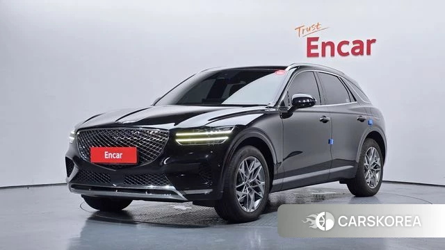 Genesis GV70 2021 Черный из Кореи