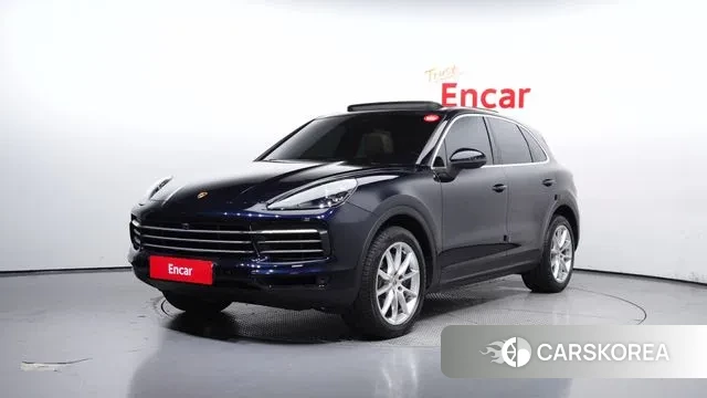 Porsche Cayenne (PO536) 2019 Синий из Кореи