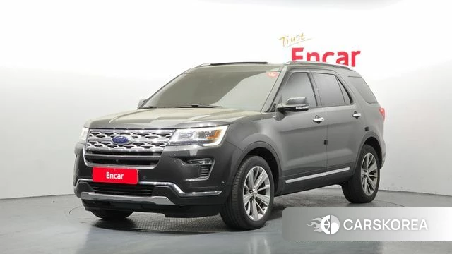 Ford Explorer 2018 Серый из Кореи