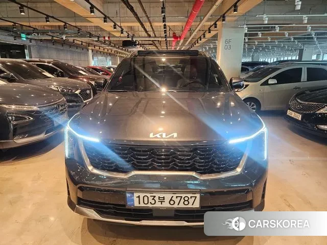 Kia The New Sorento 4th Generation 2024 Серый из Кореи