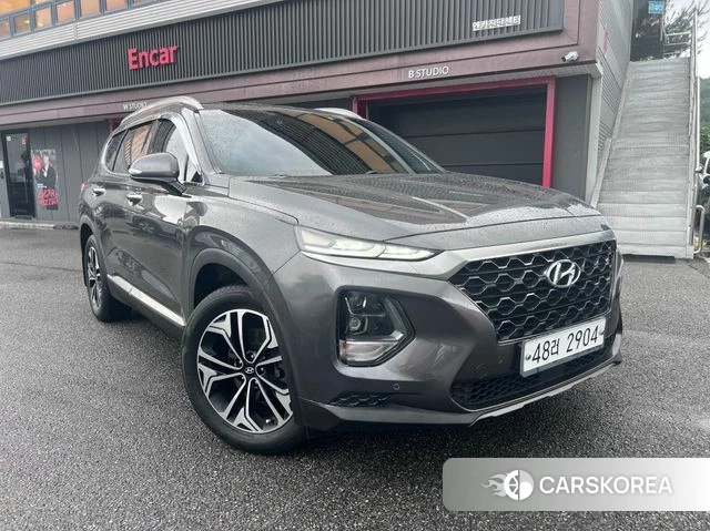 Hyundai Santa Fe TM 2018 Серый из Кореи
